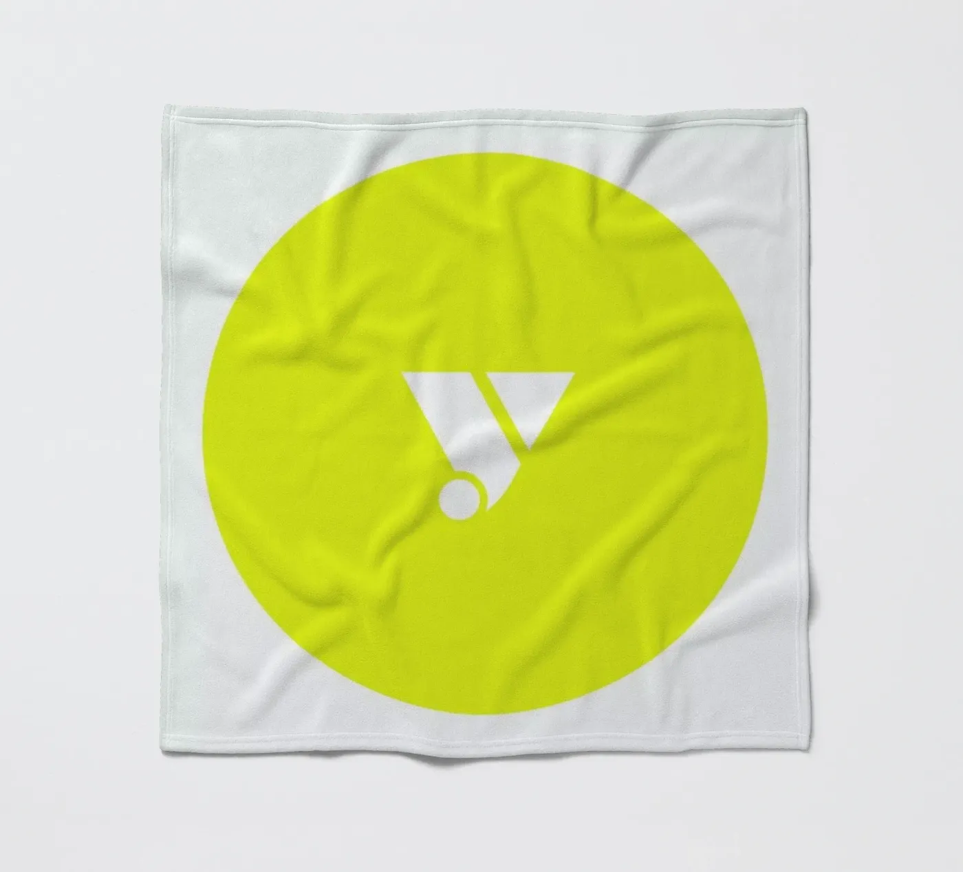 Yellow Fleecedecke von Oh Darling