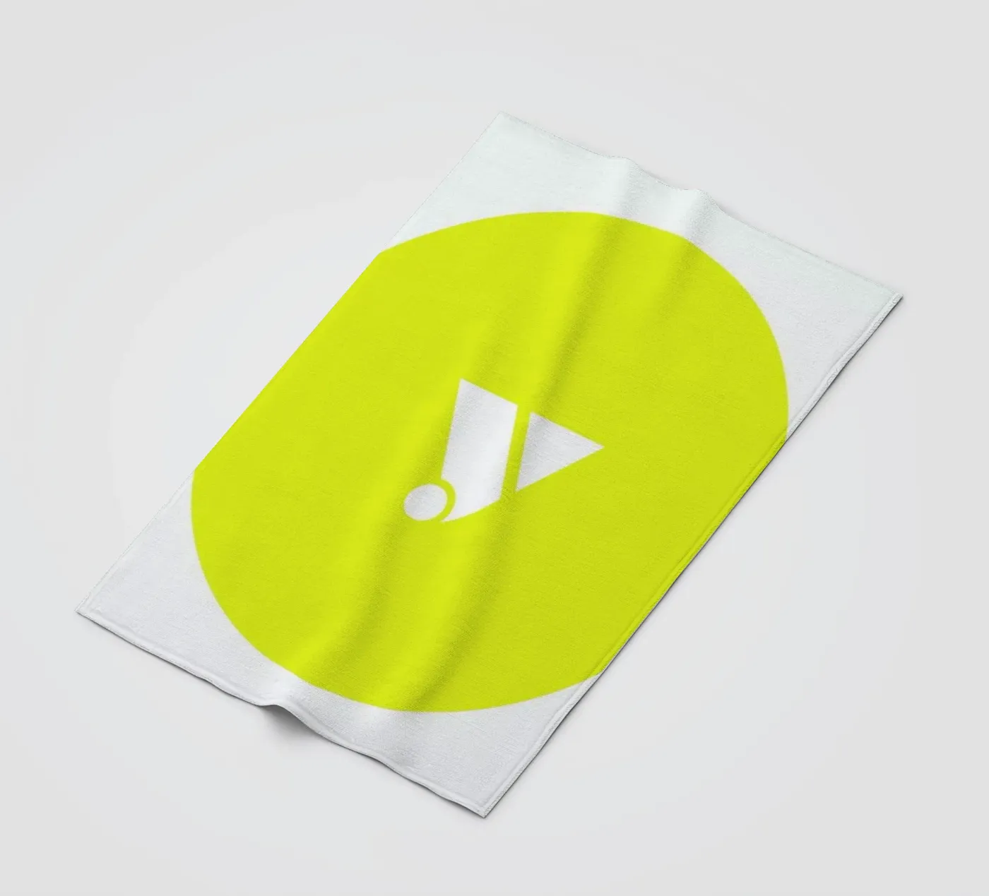 Yellow fleecedeken van Oh Darling