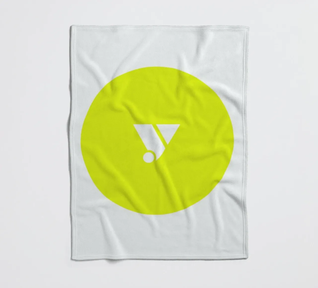 Yellow fleecedeken van Oh Darling