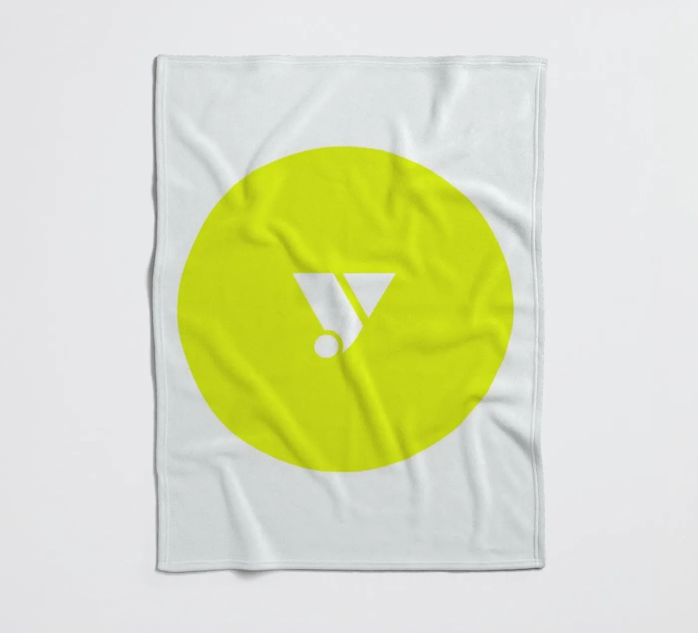 Yellow fleecedeken van Oh Darling