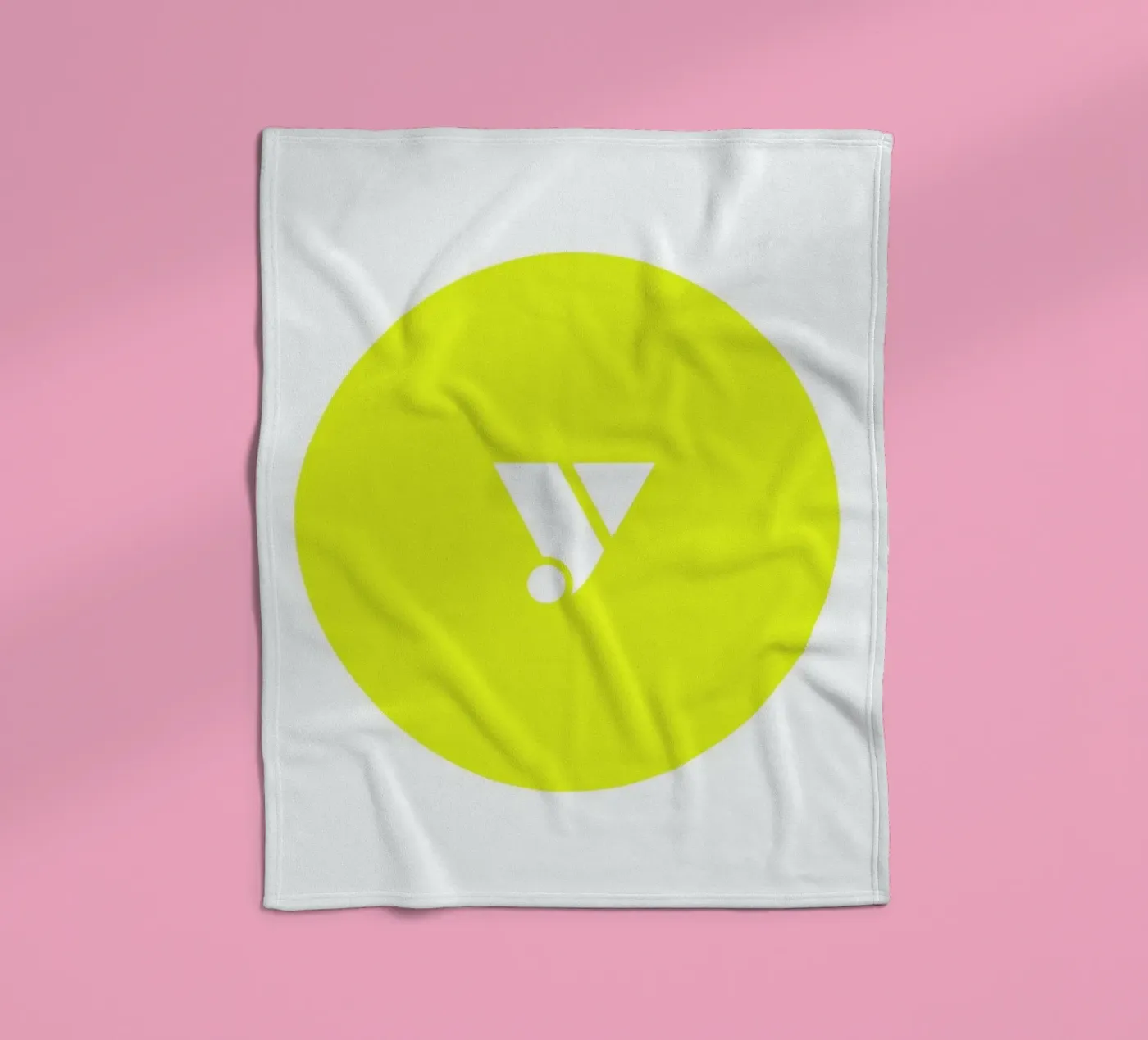 Yellow fleecedeken van Oh Darling