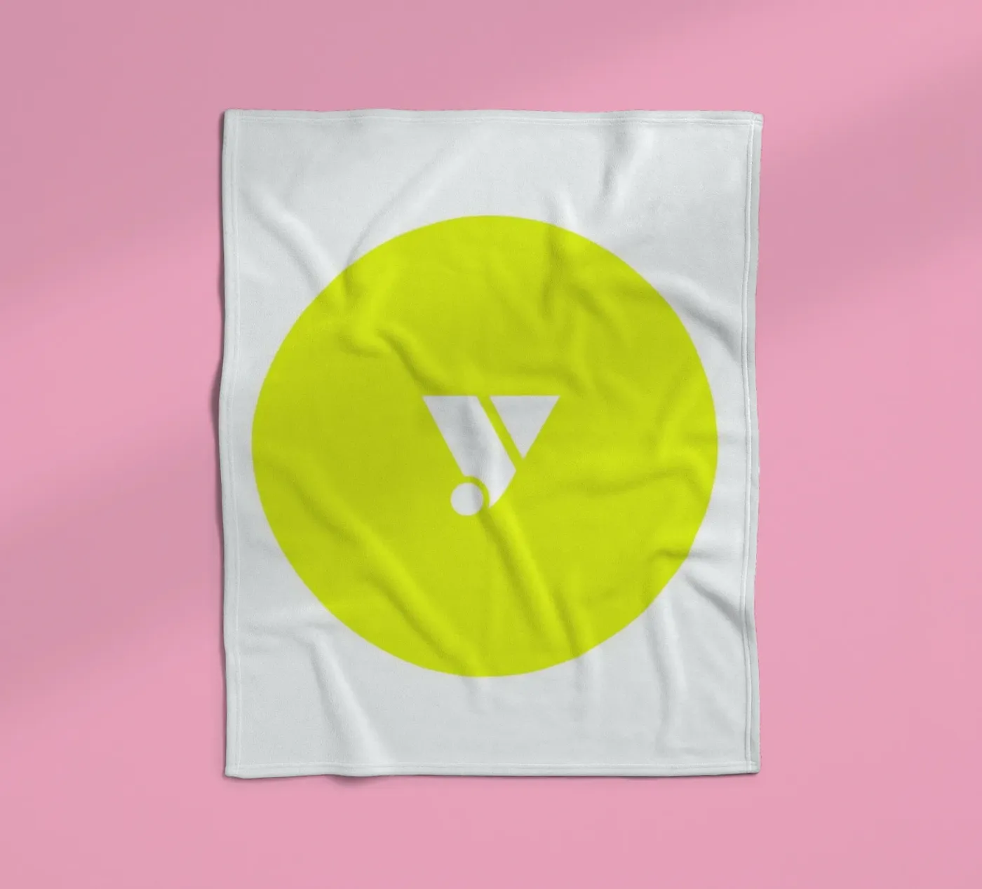 Yellow Fleecedecke von Oh Darling