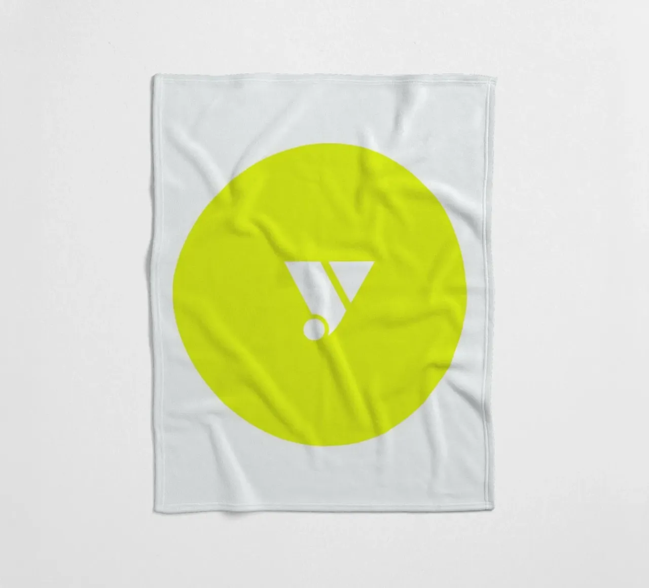 Yellow fleecedeken van Oh Darling