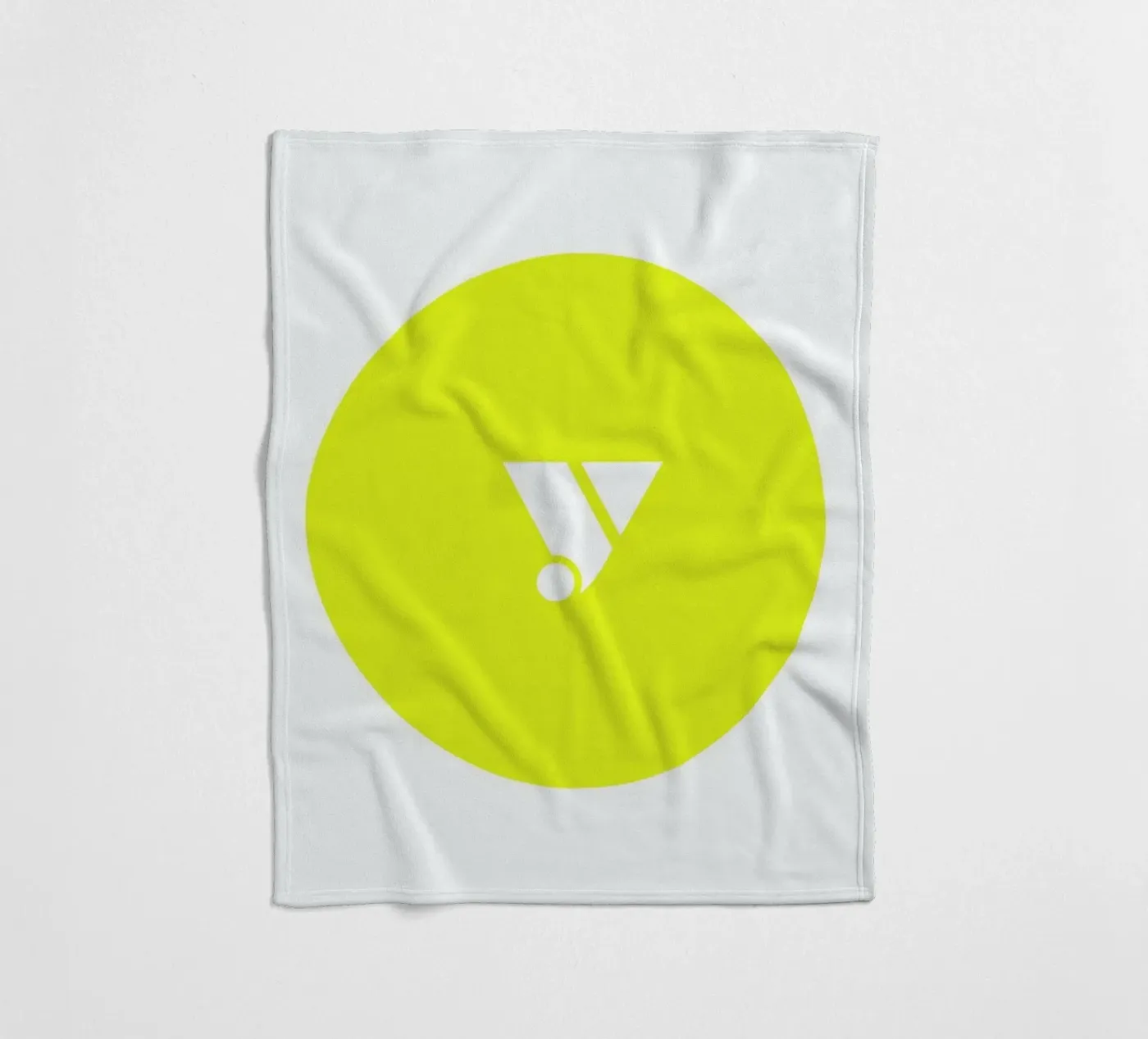 Yellow Fleecedecke von Oh Darling