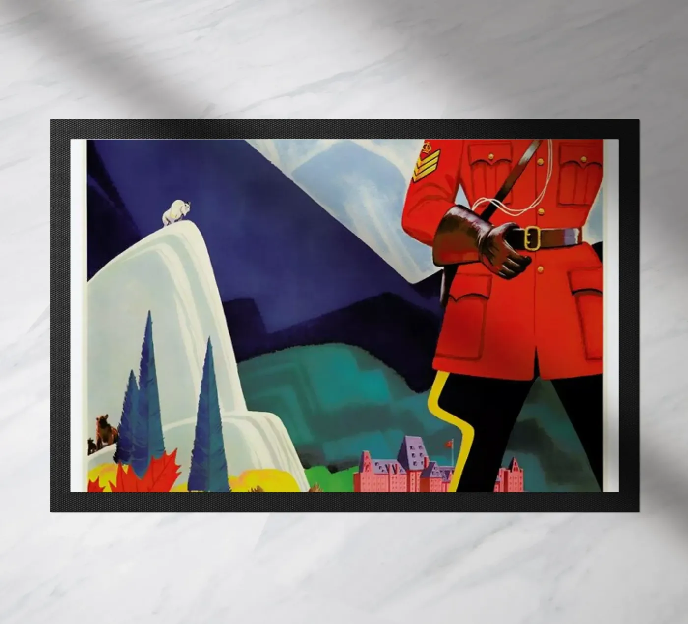 canada1 doormat by Robert Livingston