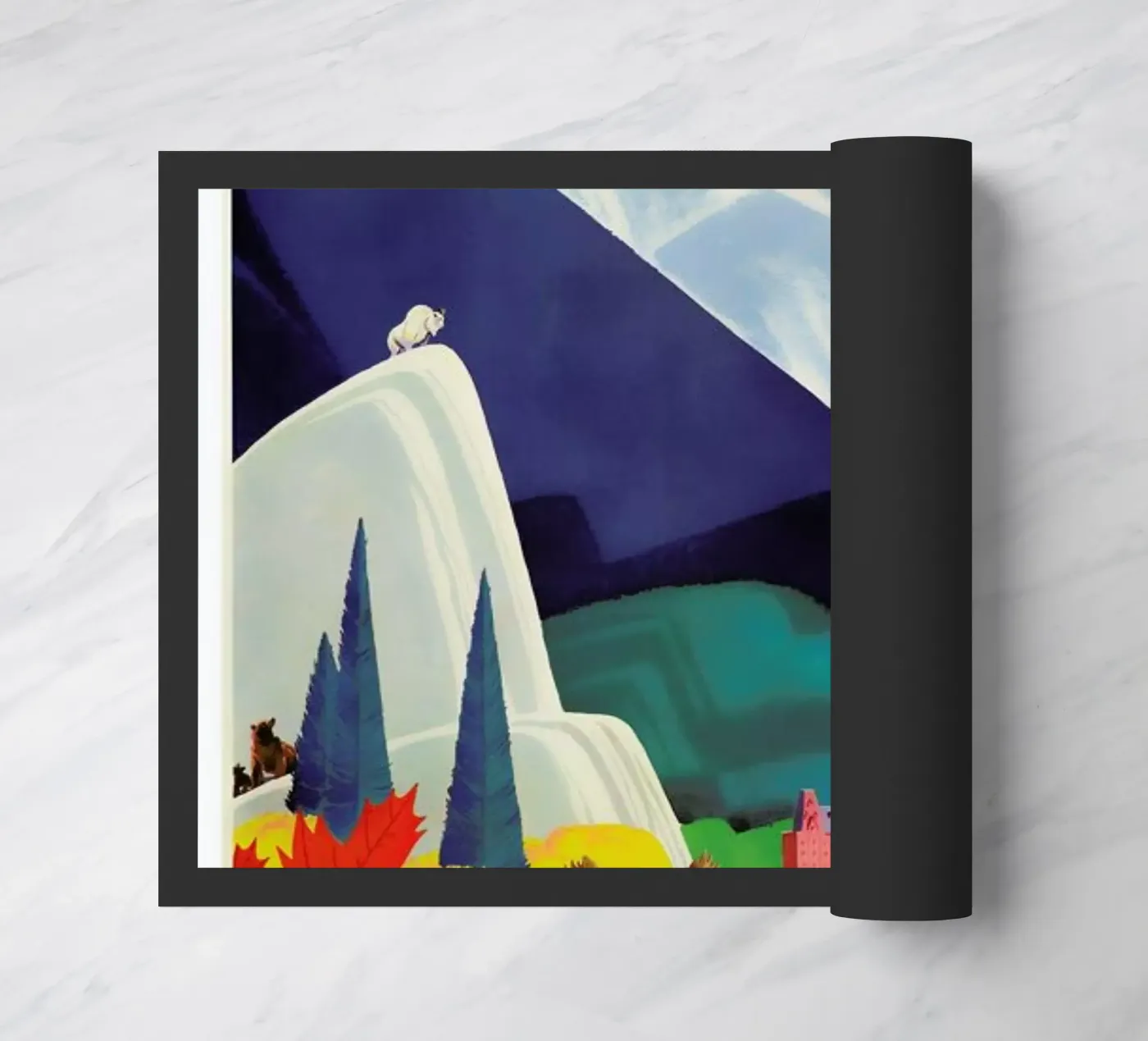 canada1 doormat by Robert Livingston