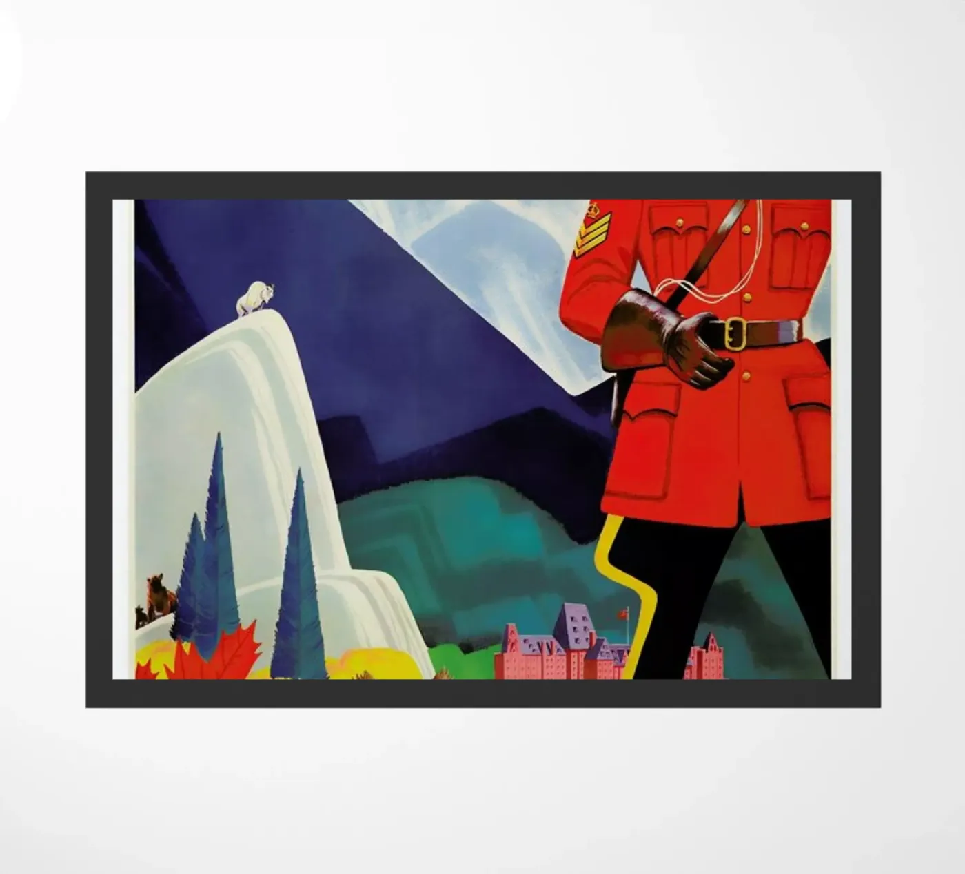 canada1 doormat by Robert Livingston