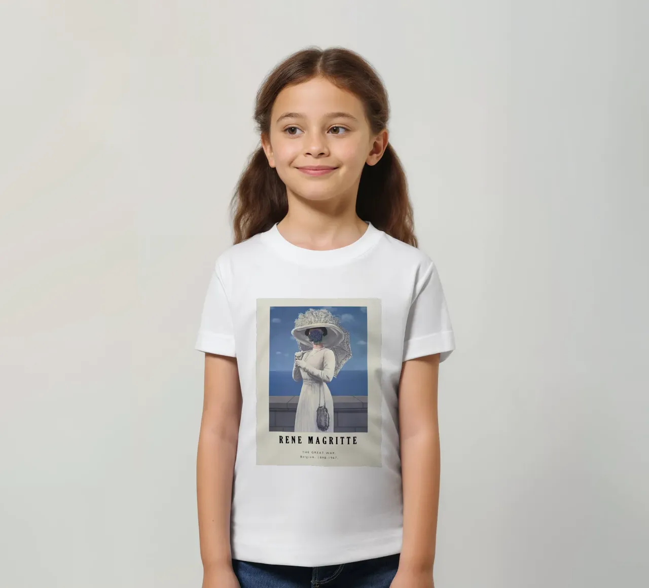 René Magritte-De Grote Oorlog kinder t-shirt van Michel Studio