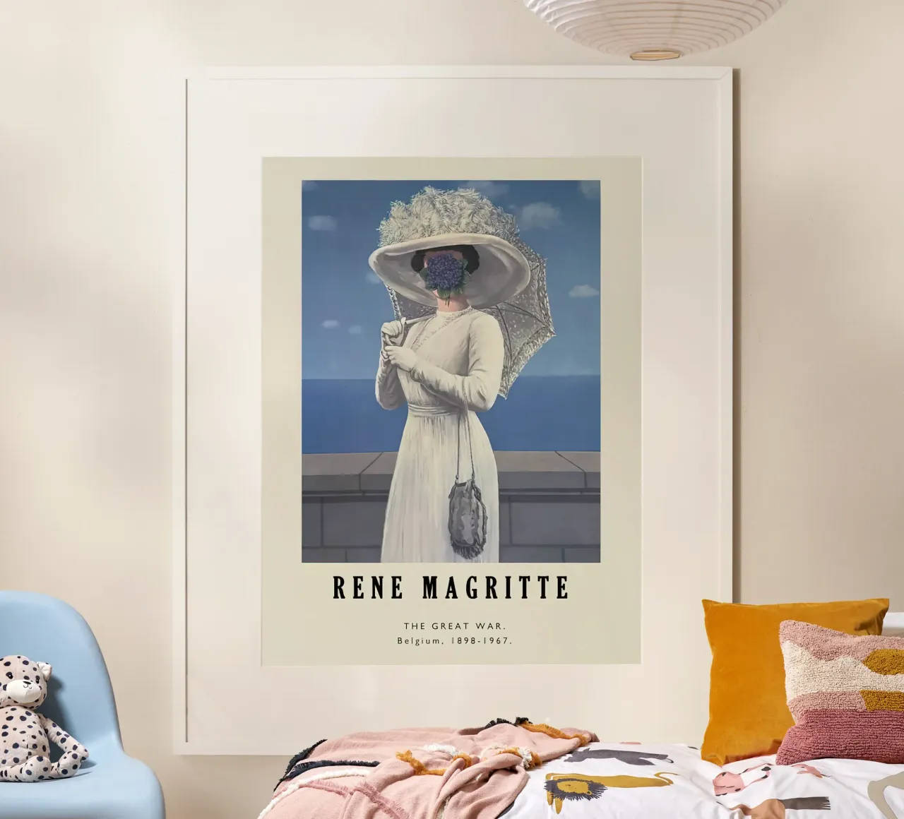 René Magritte-La Gran Guerra poster de Michel Studio