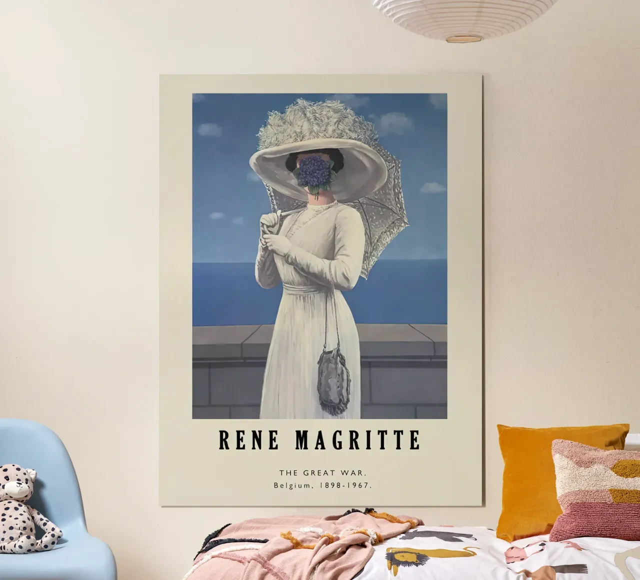 René Magritte-La Gran Guerra poster de Michel Studio