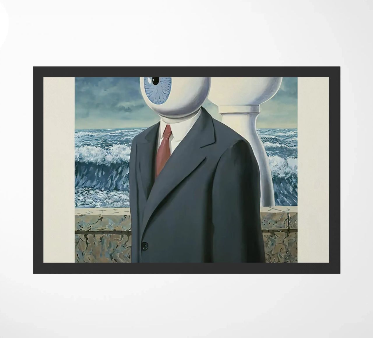 Rene Magritte-Telescope zerbino da Michel Studio