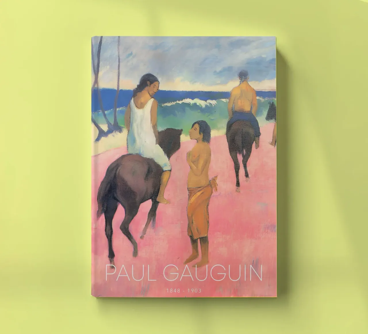 Gauguin cavalieri sulla spiaggia II Stampa post-impressionista diario da NorwesClub