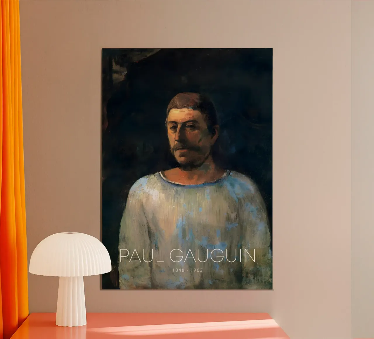Gauguin Self-Portrait Post-Impressionist Art Print hahnemühle by NorwesClub
