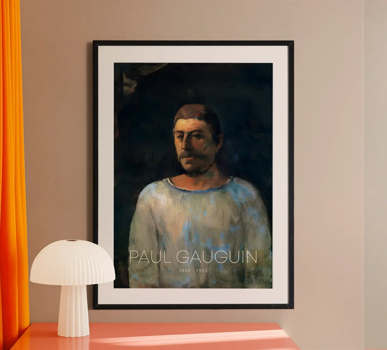 Gauguin Self-Portrait Post-Impressionist Art Print hahnemühle by NorwesClub