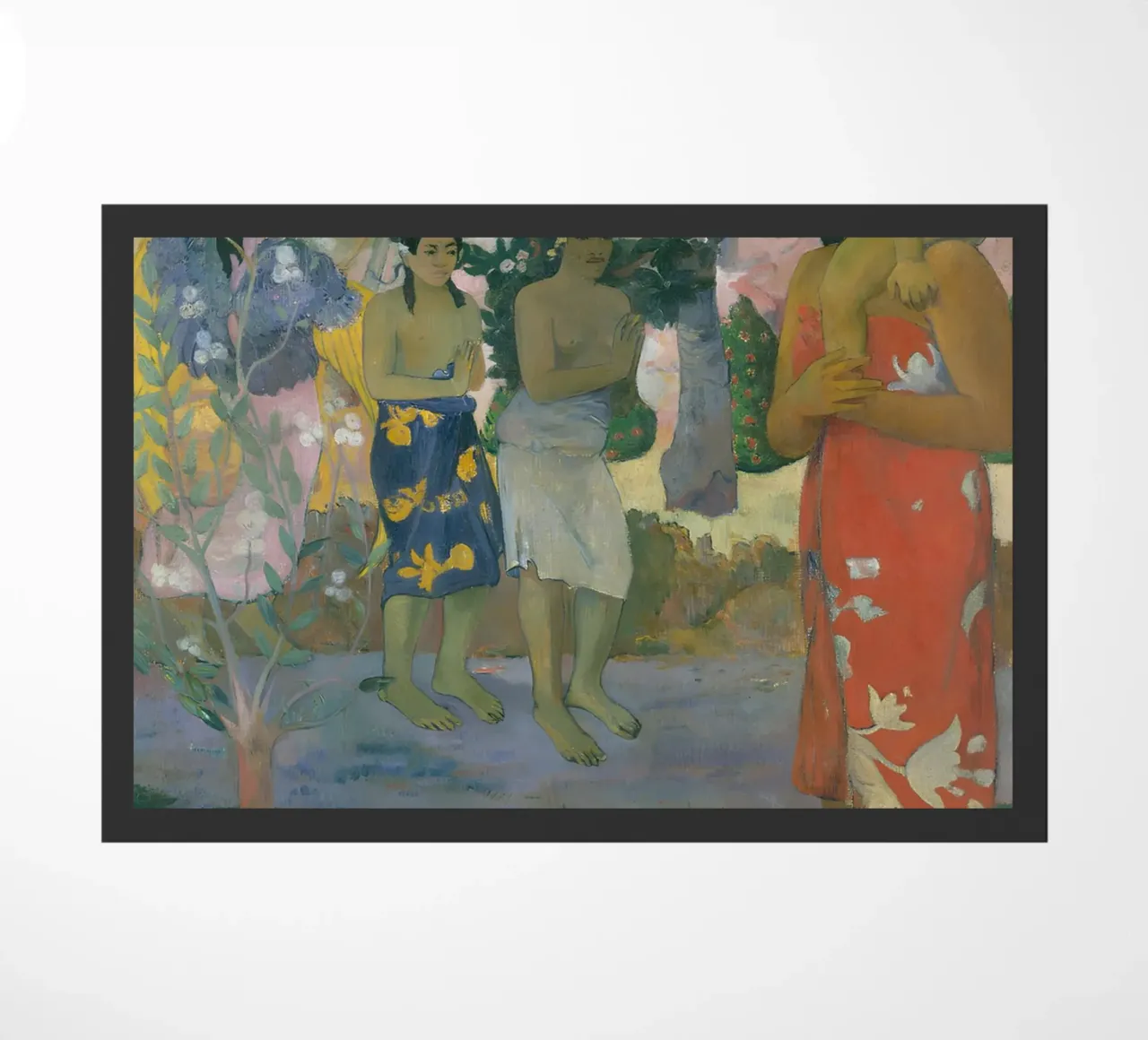 Gauguin Ia Orana Maria Post-Impressionist Art Print zerbino da NorwesClub