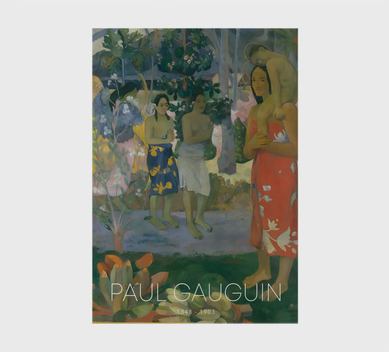 Gauguin Ia Orana Maria Post-Impressionist Art Print diario da NorwesClub