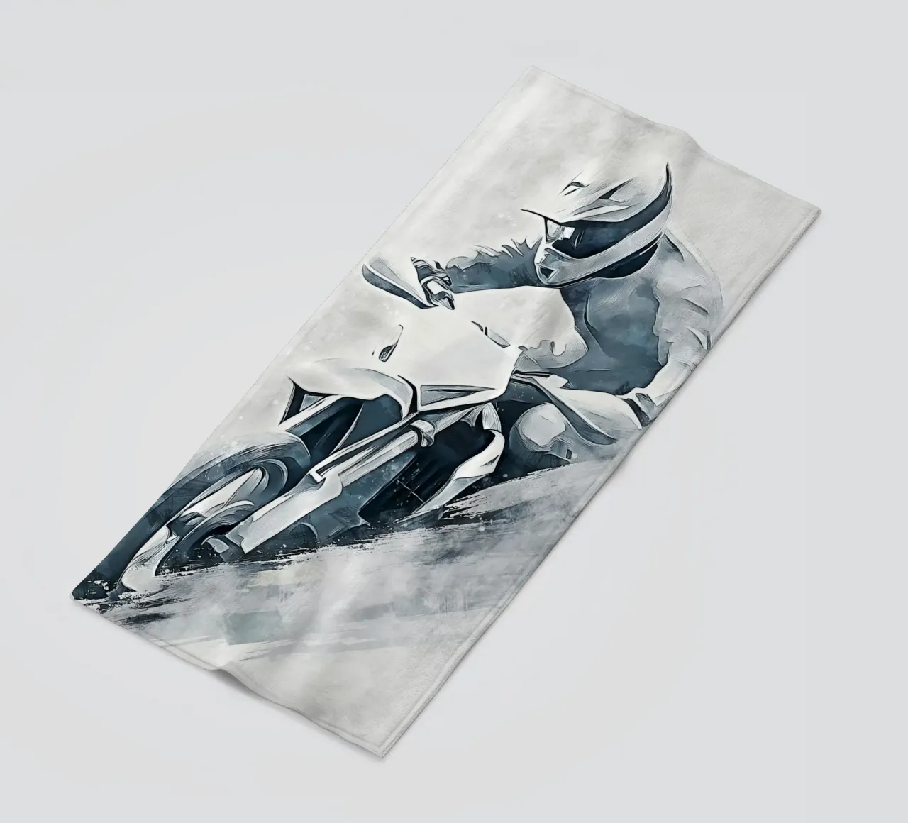 Motocross art A telo mare da Mateo