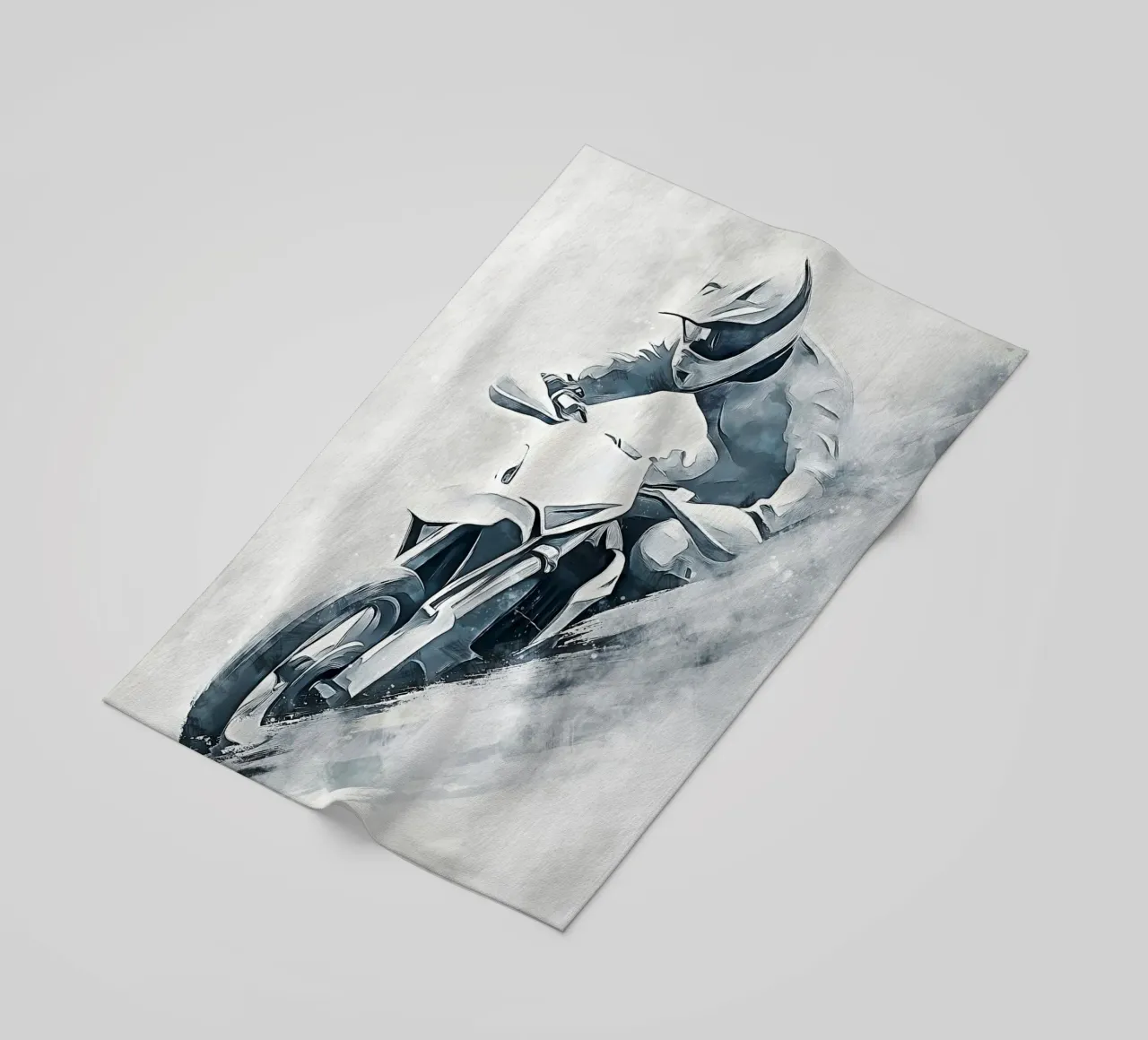 Motocross art A telo mare da Mateo