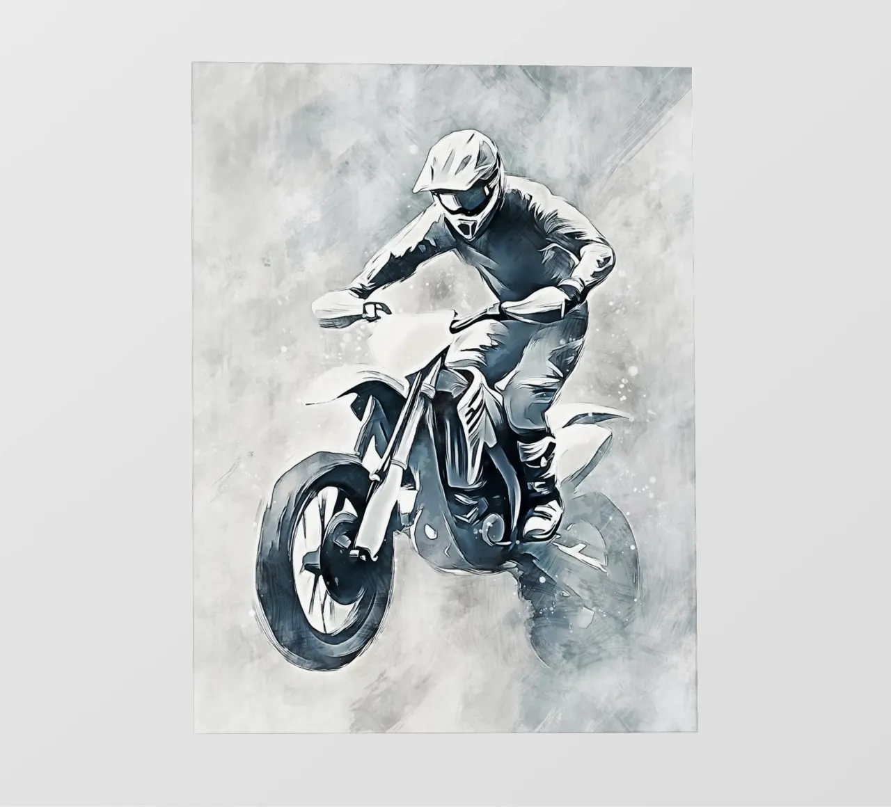 Motocross art C pellicola backlit da Mateo