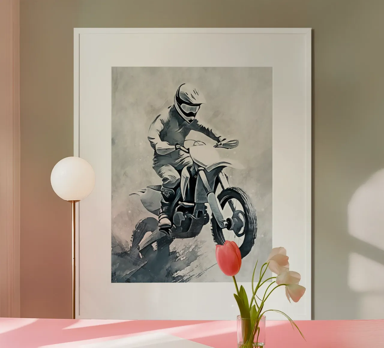 Motocross art D poster da Mateo
