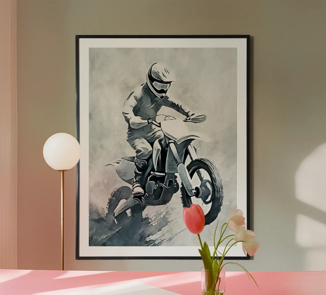 Motocross art D poster da Mateo