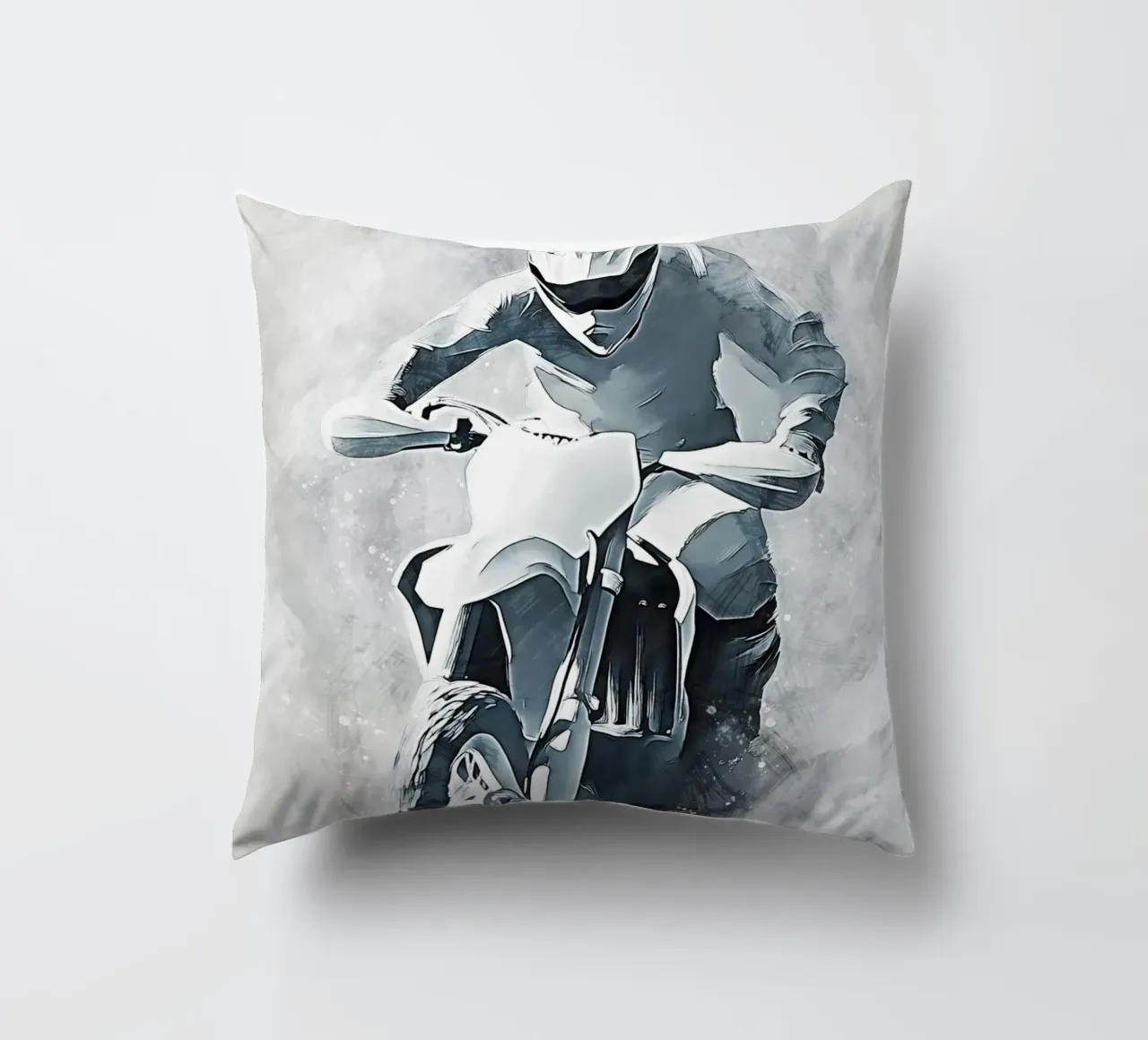 Motocross art E cuscino da Mateo