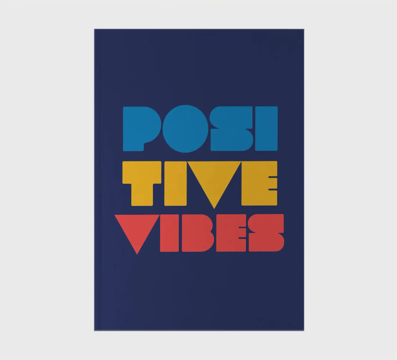 Positive Vibes notebook by Gunawan Rb