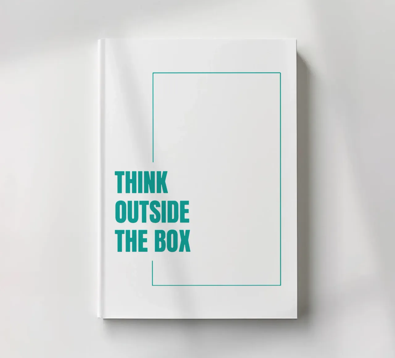 Think outside the box notebook by Gunawan Rb