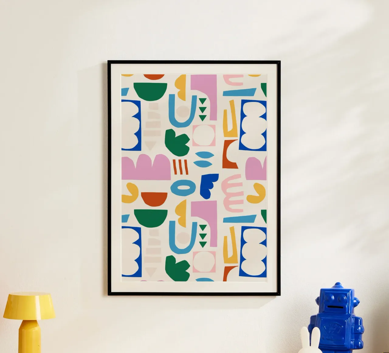 Joyful Mix of Shapes poster da Lisa Jasmin Bauer