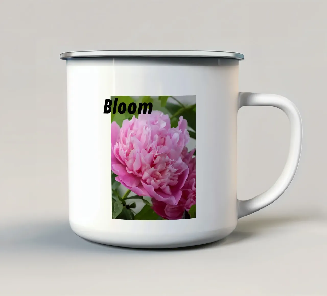 Magia dei fiori tazza in smalto da Kreativernetzt