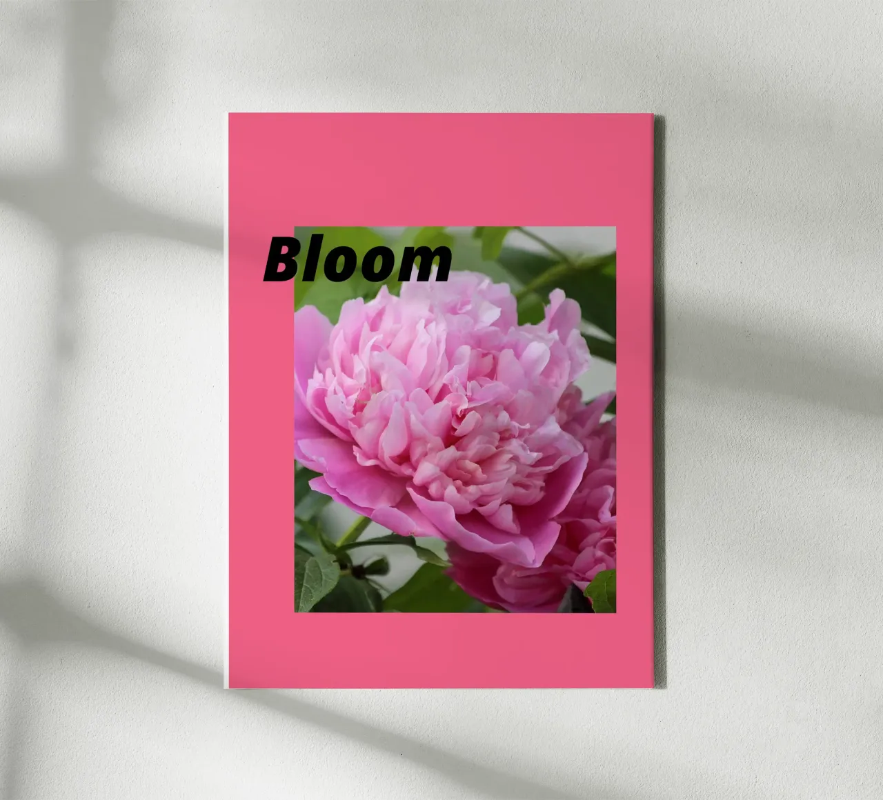 Magia dei fiori tela con Cornice a cassetta da Kreativernetzt