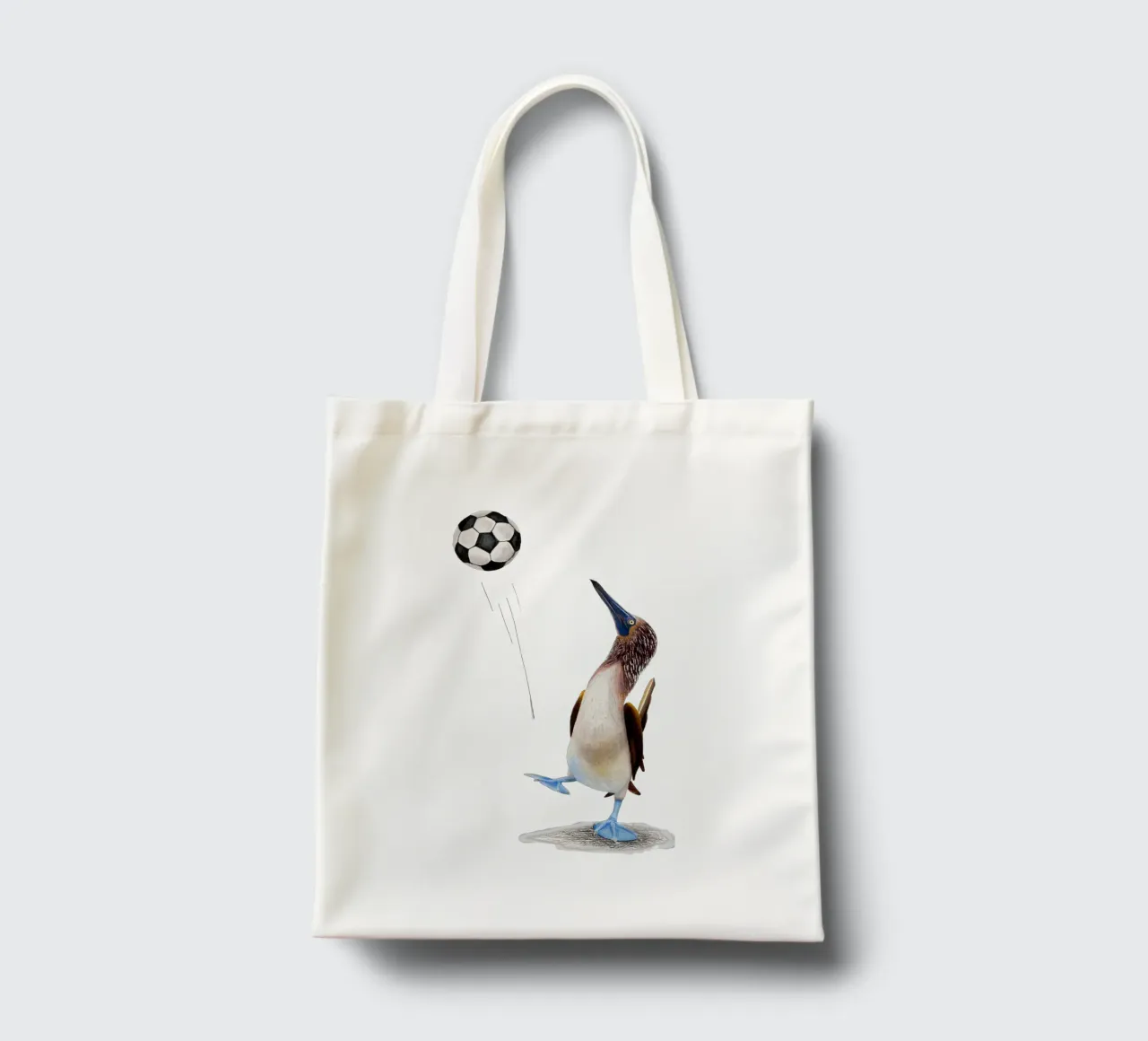 Paco gioca a calcio borsa in juta da Graphit und Farbe