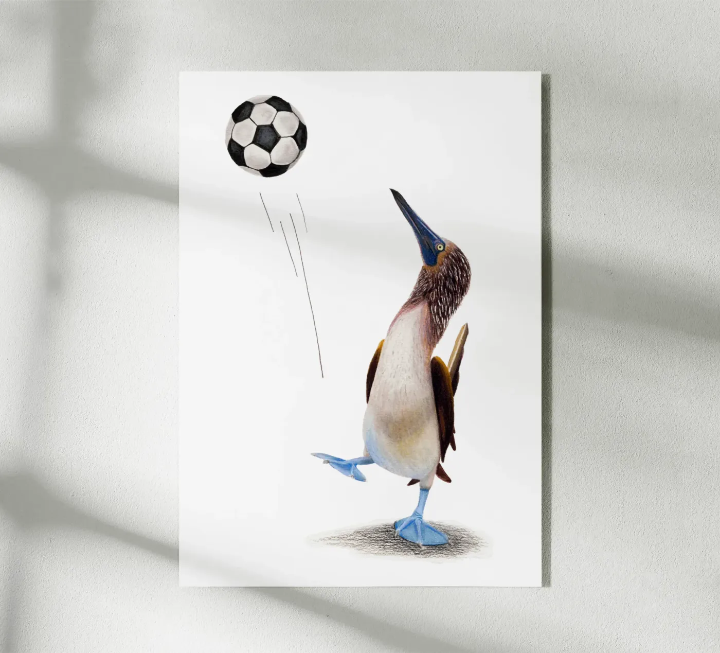 Paco gioca a calcio plexiglass da Graphit und Farbe