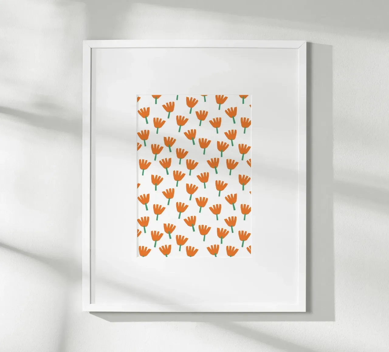 Schnittblumen poster con telaio in plastica da Lisa Jasmin Bauer