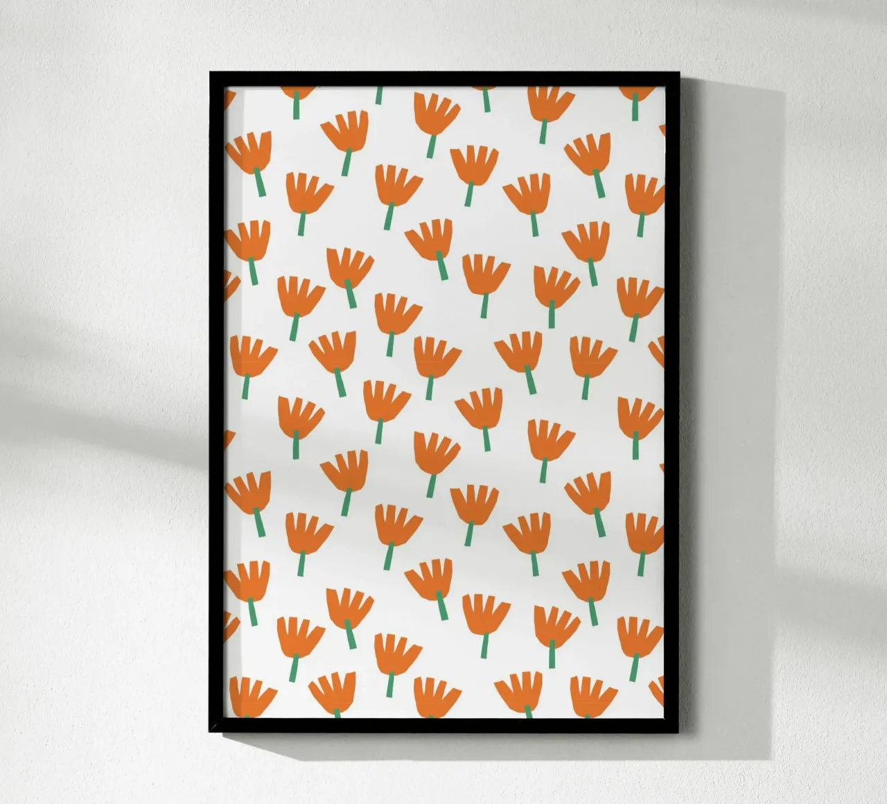 Schnittblumen poster con telaio in plastica da Lisa Jasmin Bauer