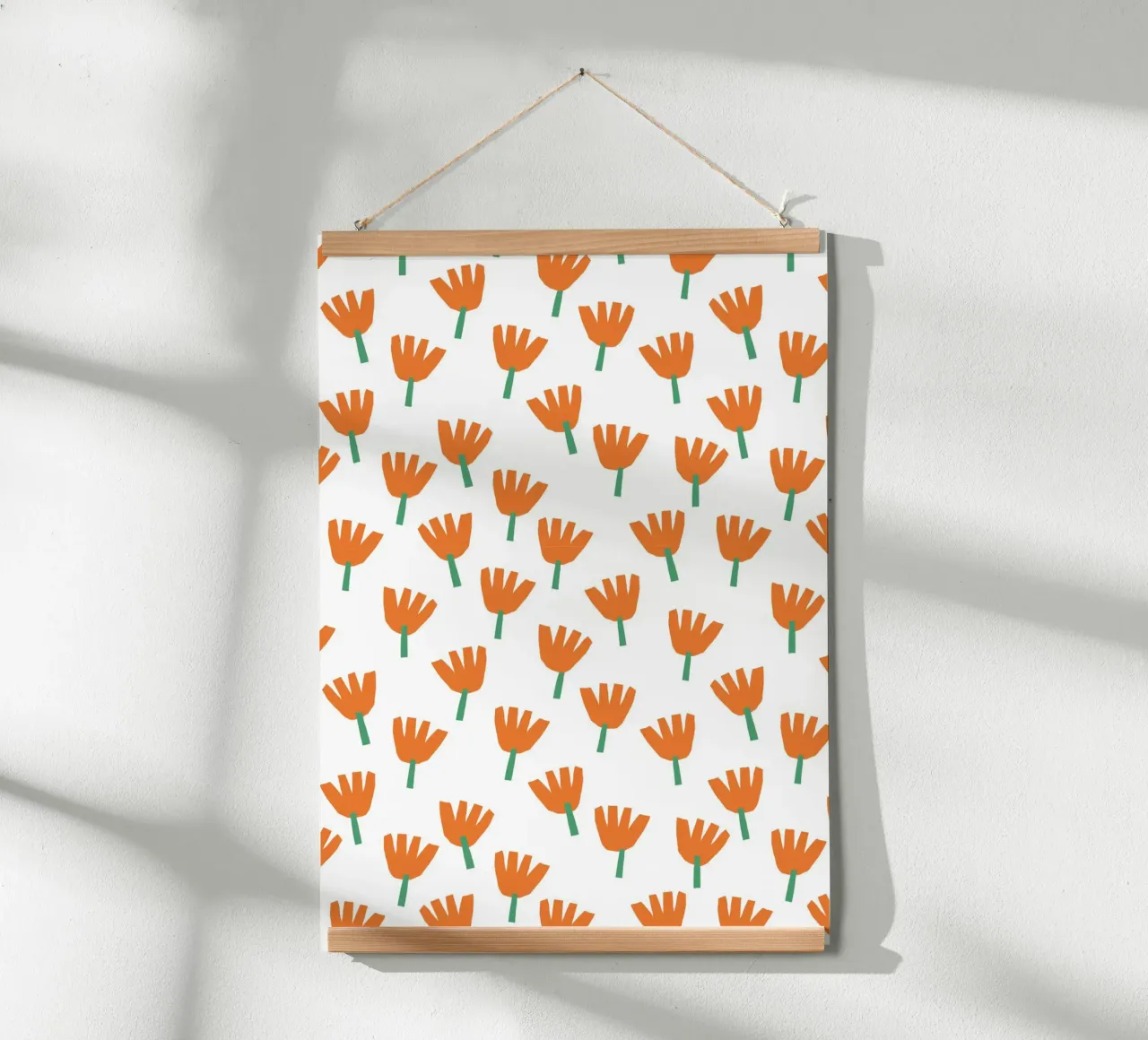 Schnittblumen poster con telaio in plastica da Lisa Jasmin Bauer