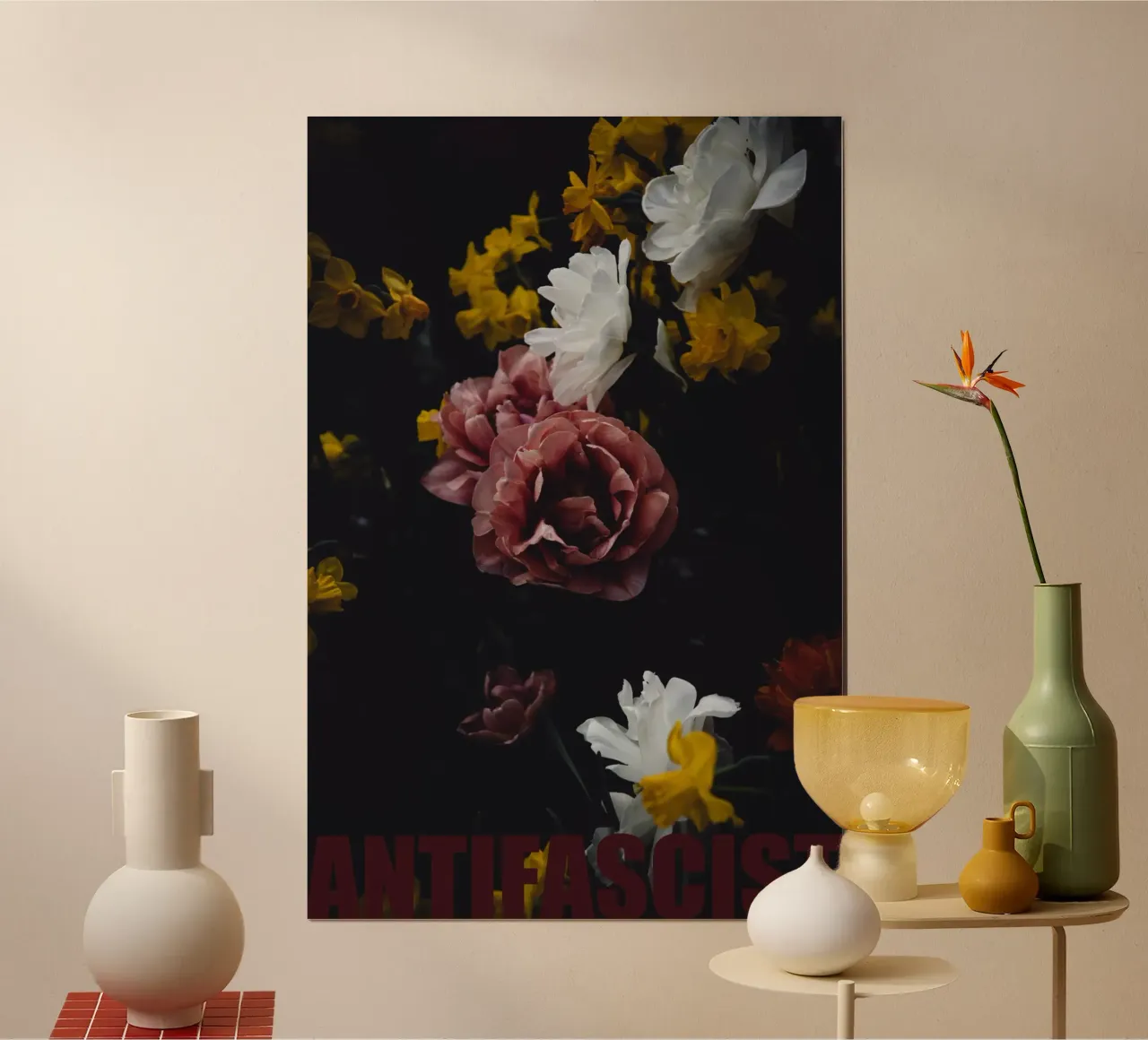 ANTIFASCIST poster da smallstage.photography