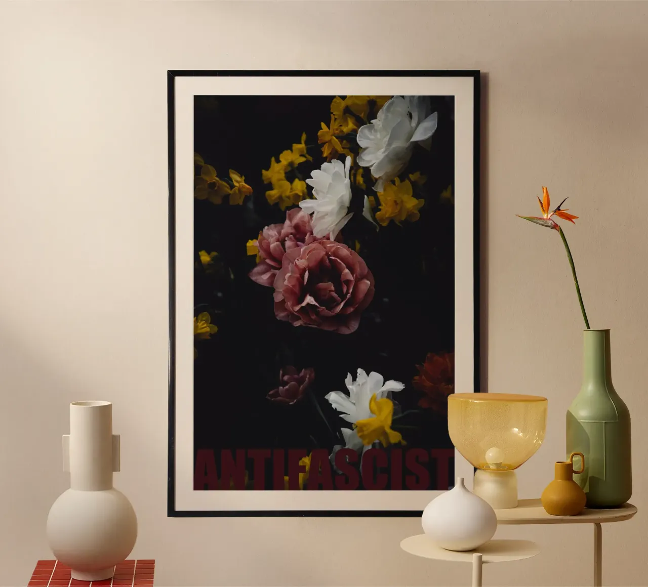 ANTIFASCIST poster da smallstage.photography