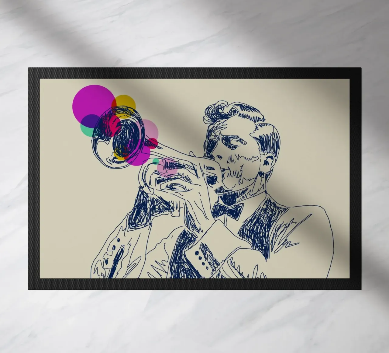Jazz in Ink zerbino da Indigo Rain