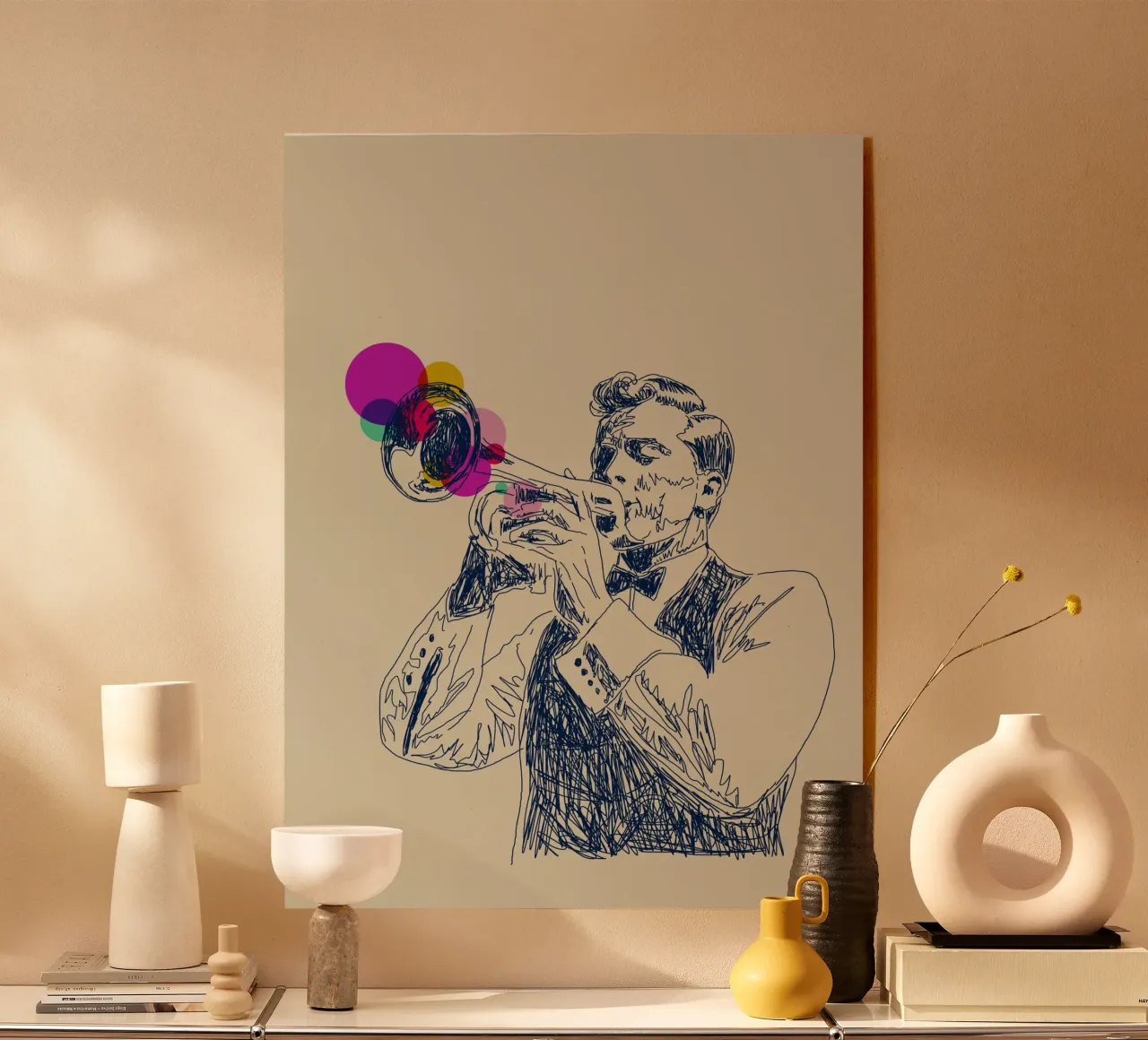 Jazz in Ink plexiglass da Indigo Rain