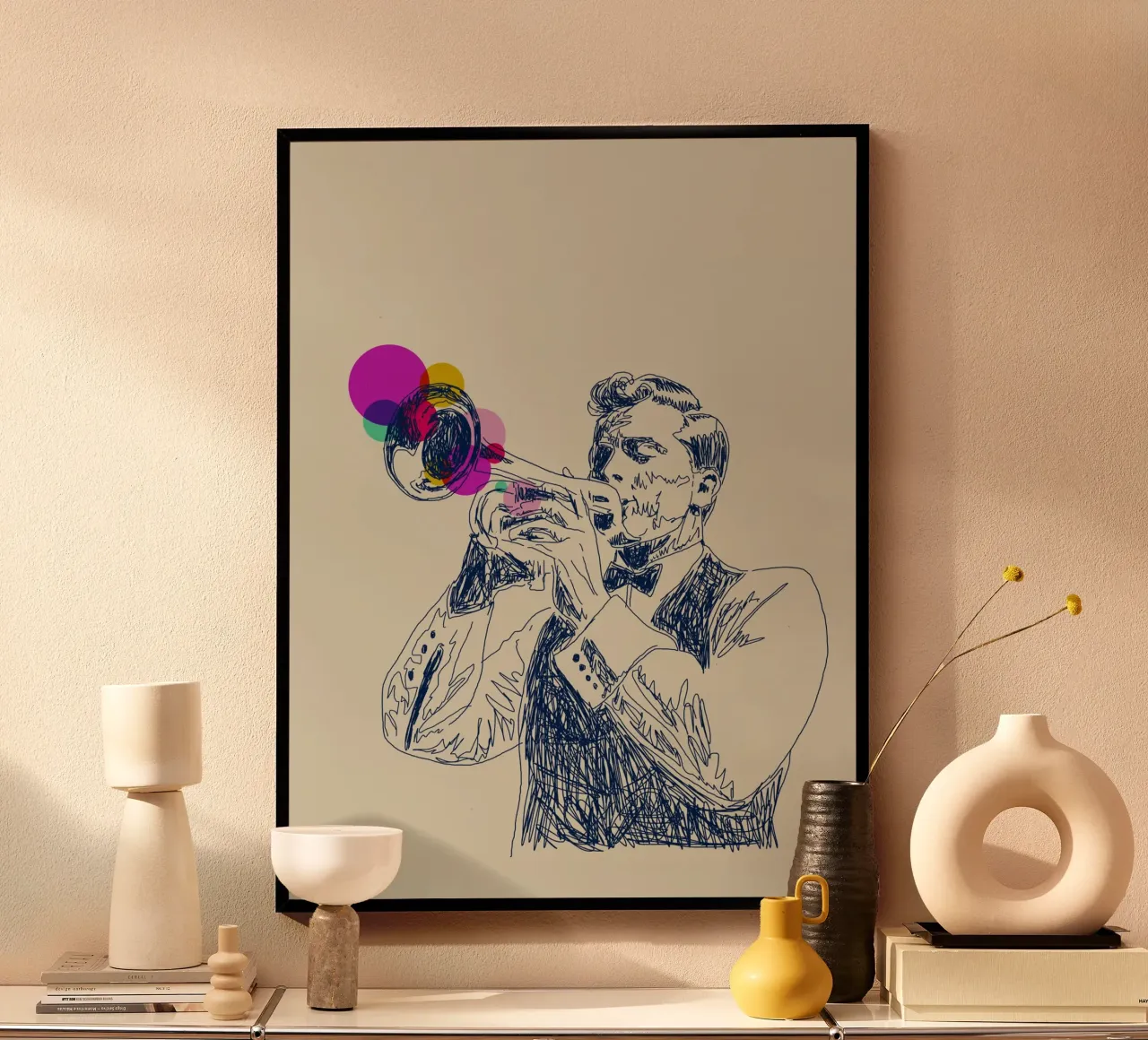 Jazz in Ink carta hahnemühle da Indigo Rain