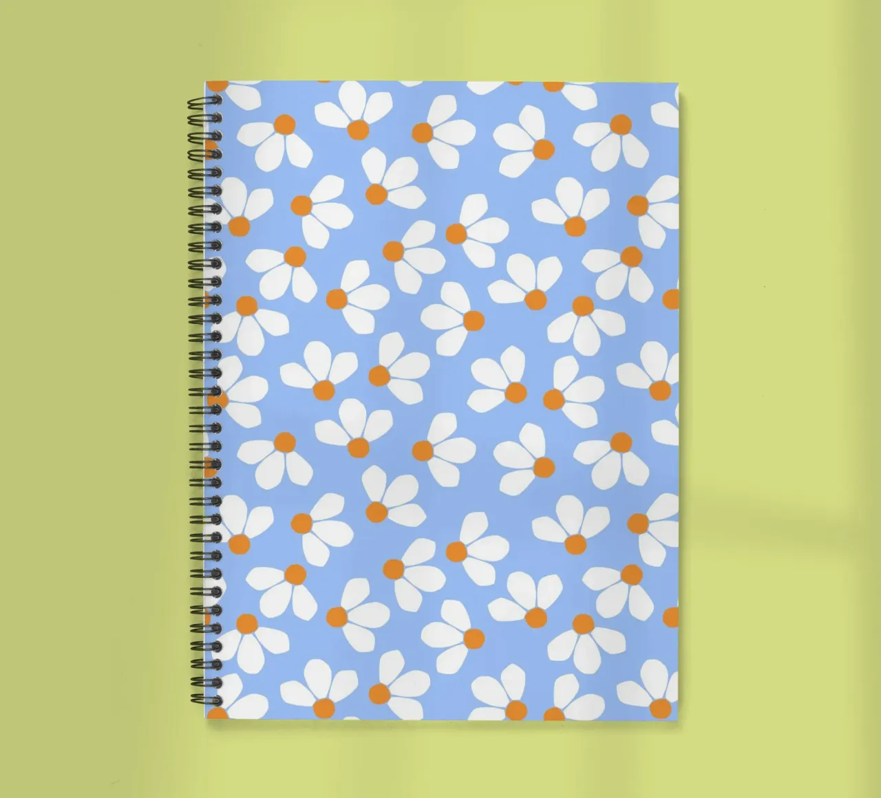Daisies spiral notebook by Lisa Jasmin Bauer