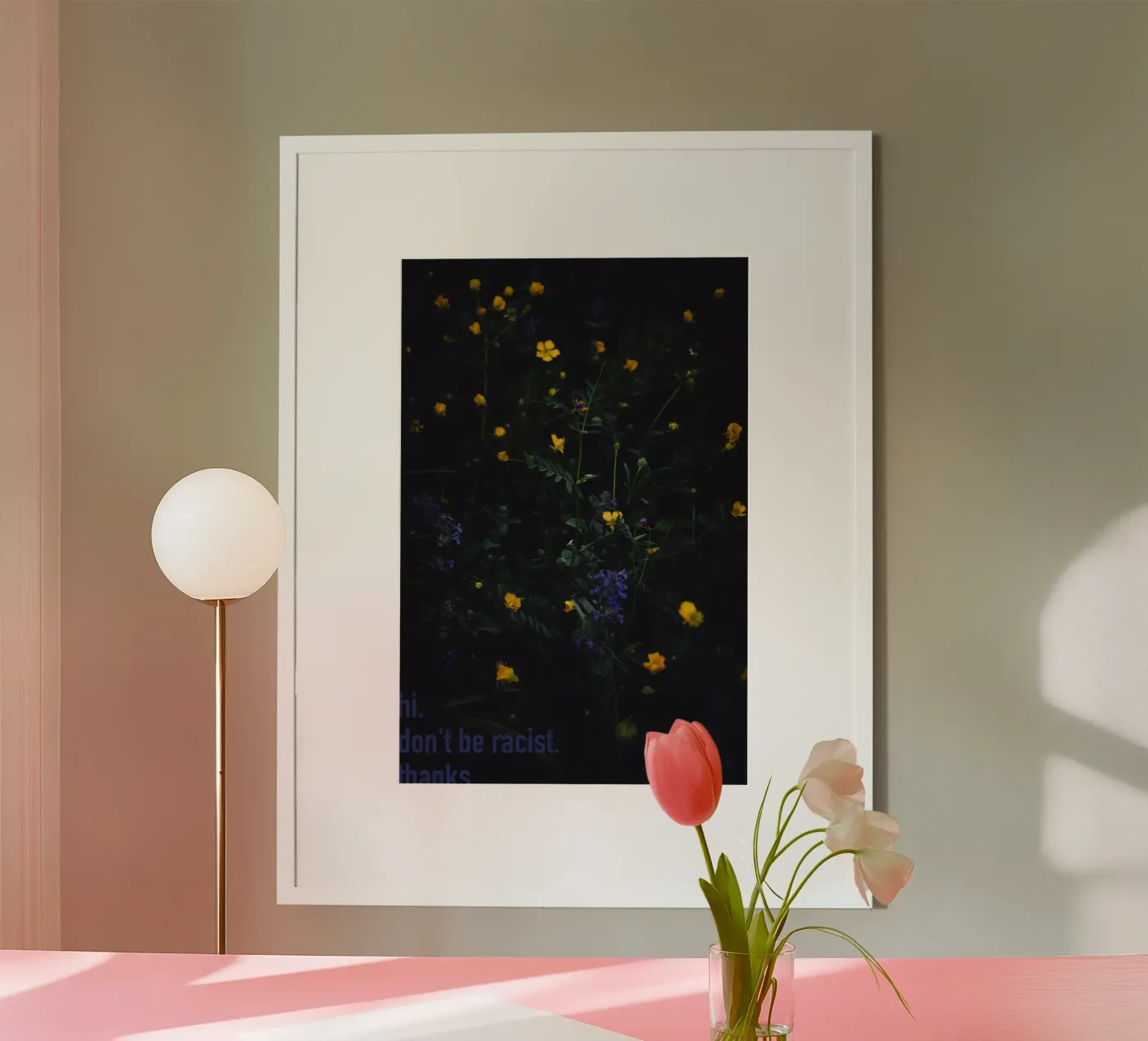 Don't be racist. poster da smallstage.photography