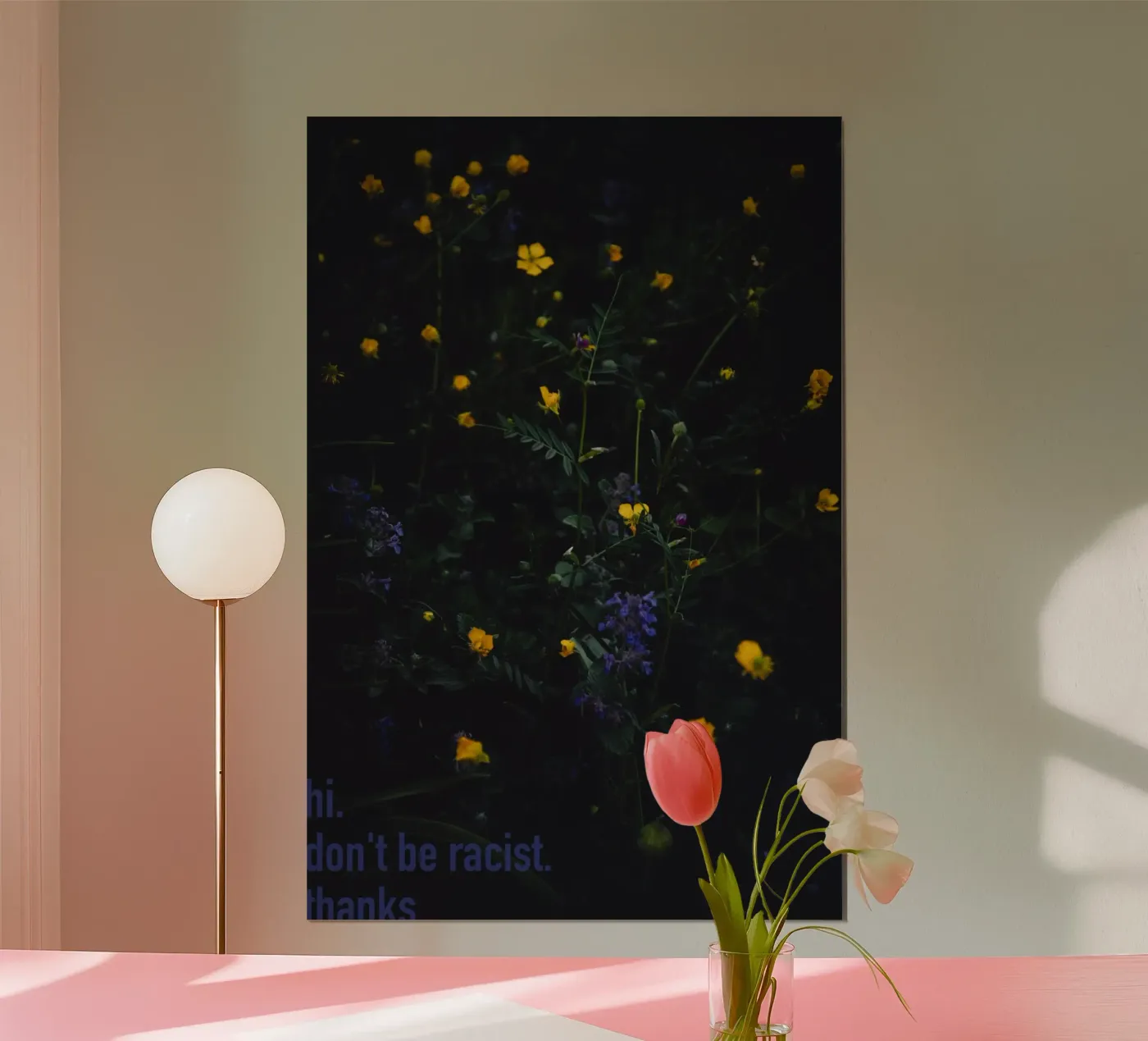 Don't be racist. poster da smallstage.photography