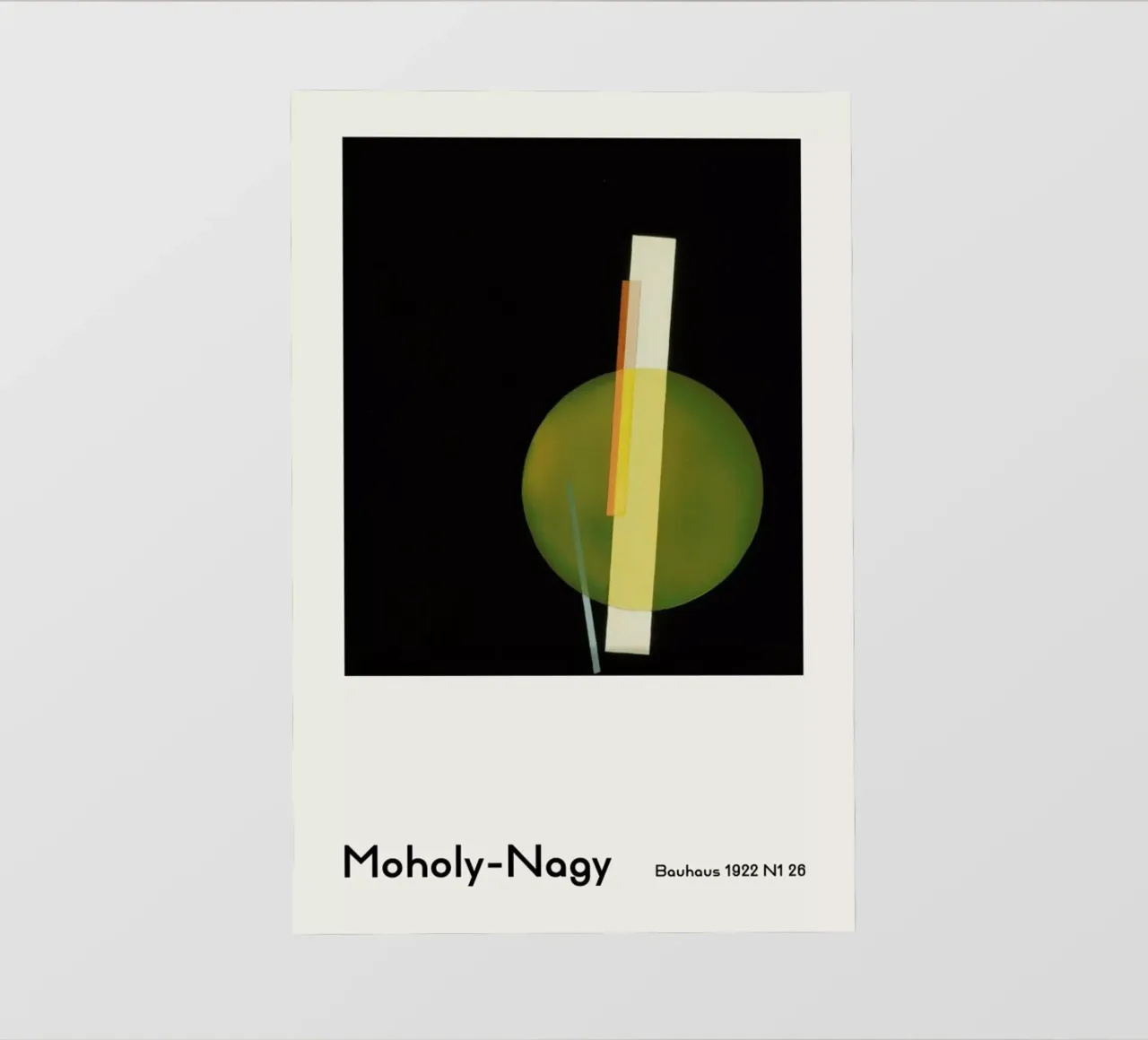 László Moholy-Nagy - Bauhaus 1922 N1 26 pellicola backlit da ARTOTHEK
