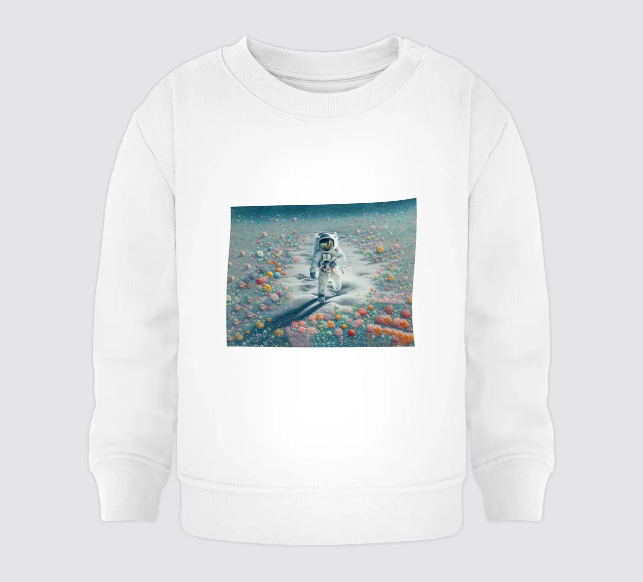 L'astronauta del giardino felpa neonato da ARTVI-SHOP