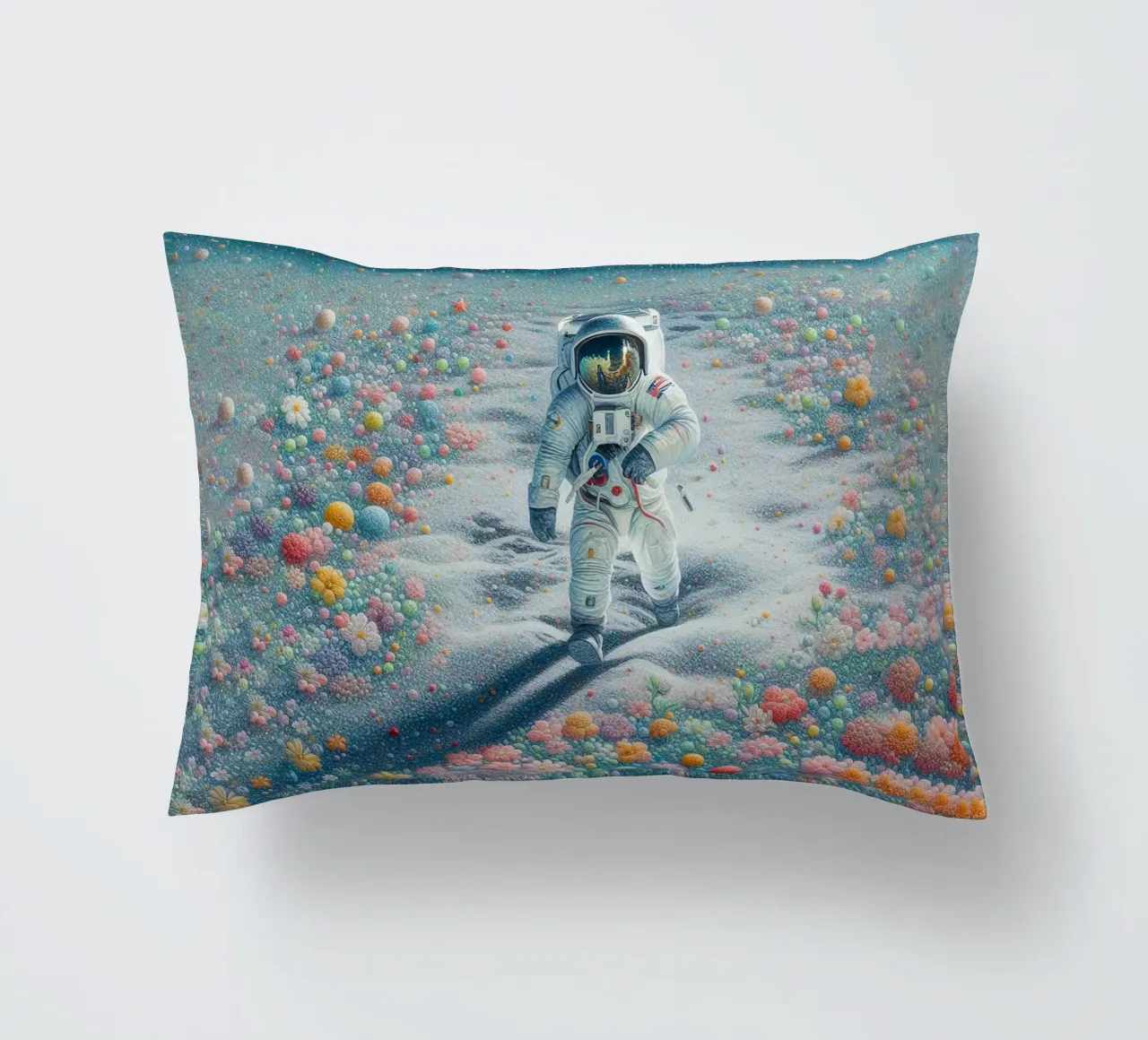 L'astronauta del giardino cuscino da 🎁 ARTVI-SHOP
