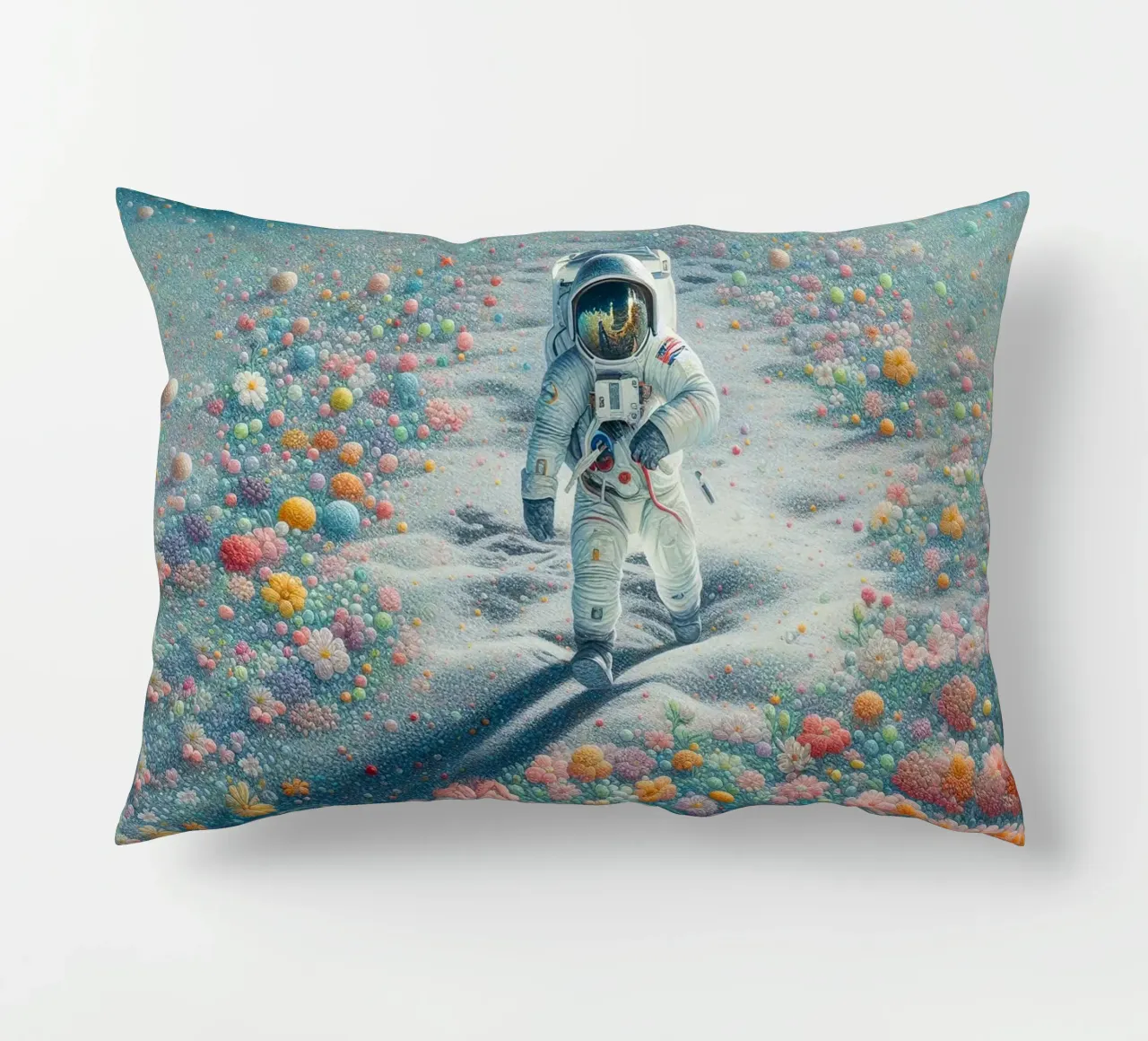 L'astronauta del giardino cuscino da 🎁 ARTVI-SHOP