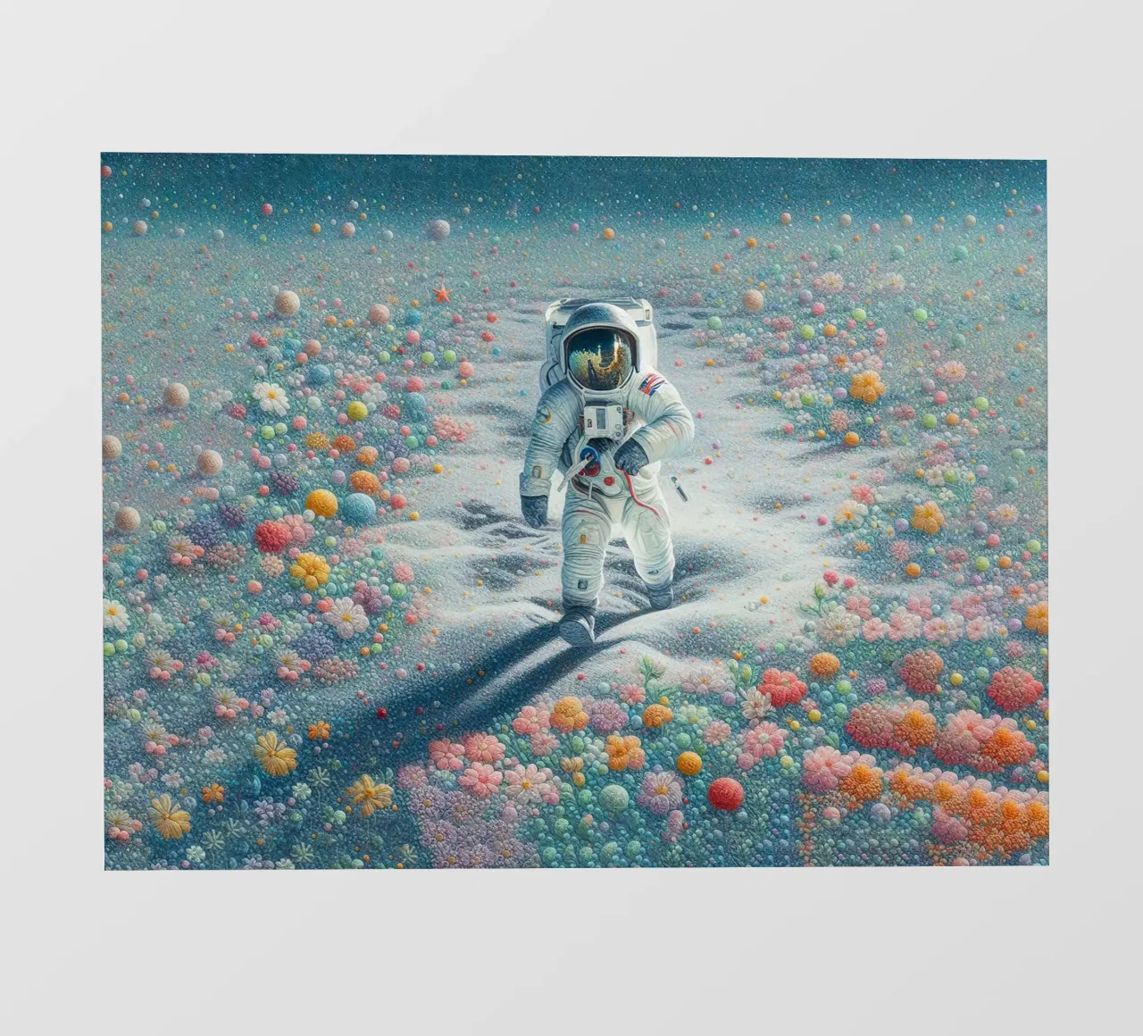 L'astronauta del giardino pellicola backlit da 🎁 ARTVI-SHOP