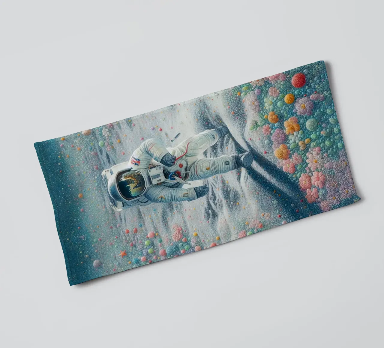 Der Astronaut des Gartens Handtuch von 🎁 ARTVI-SHOP